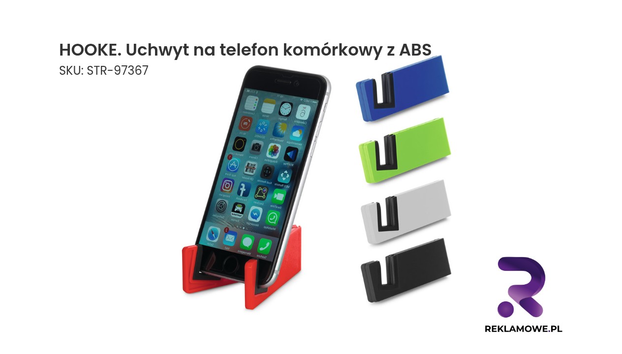 Uchwyt HOOKE na telefon komórkowy wykonany z ABS