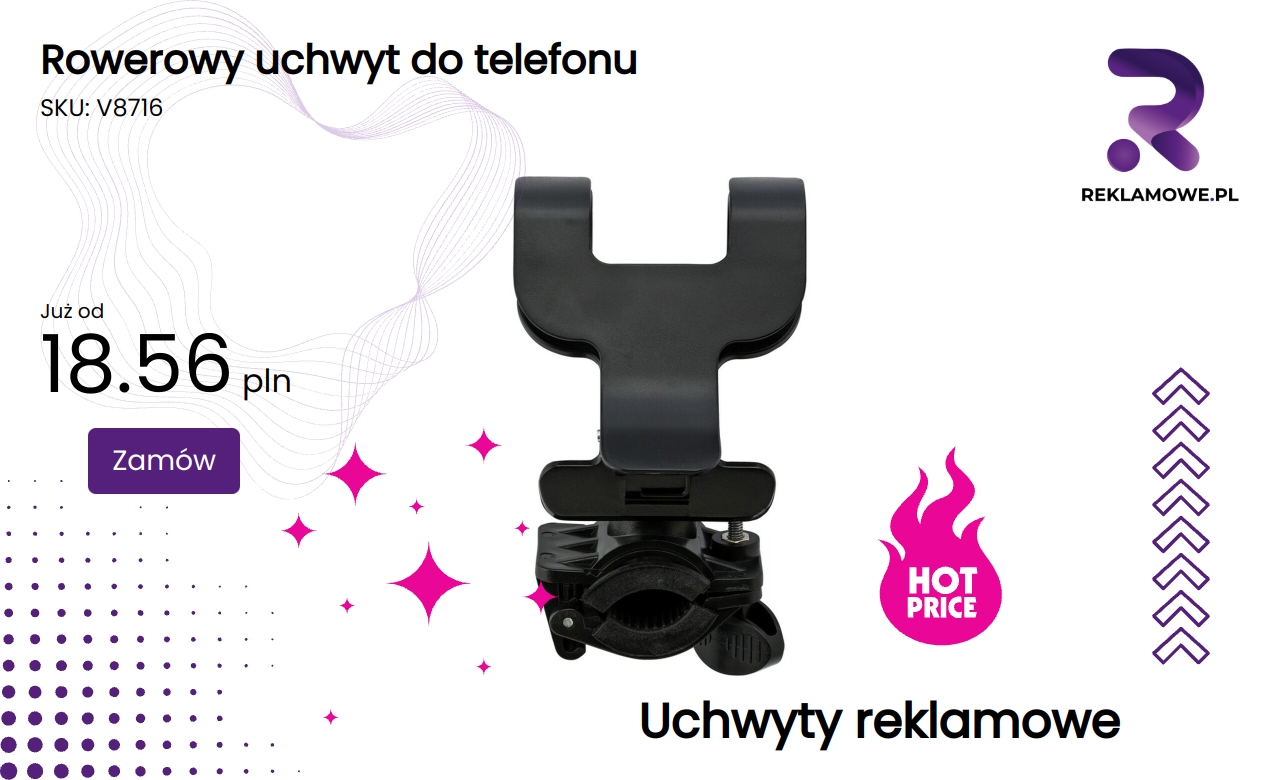 Uchwyt rowerowy do telefonu zapewniający bezpieczeństwo i wygodę podczas jazdy