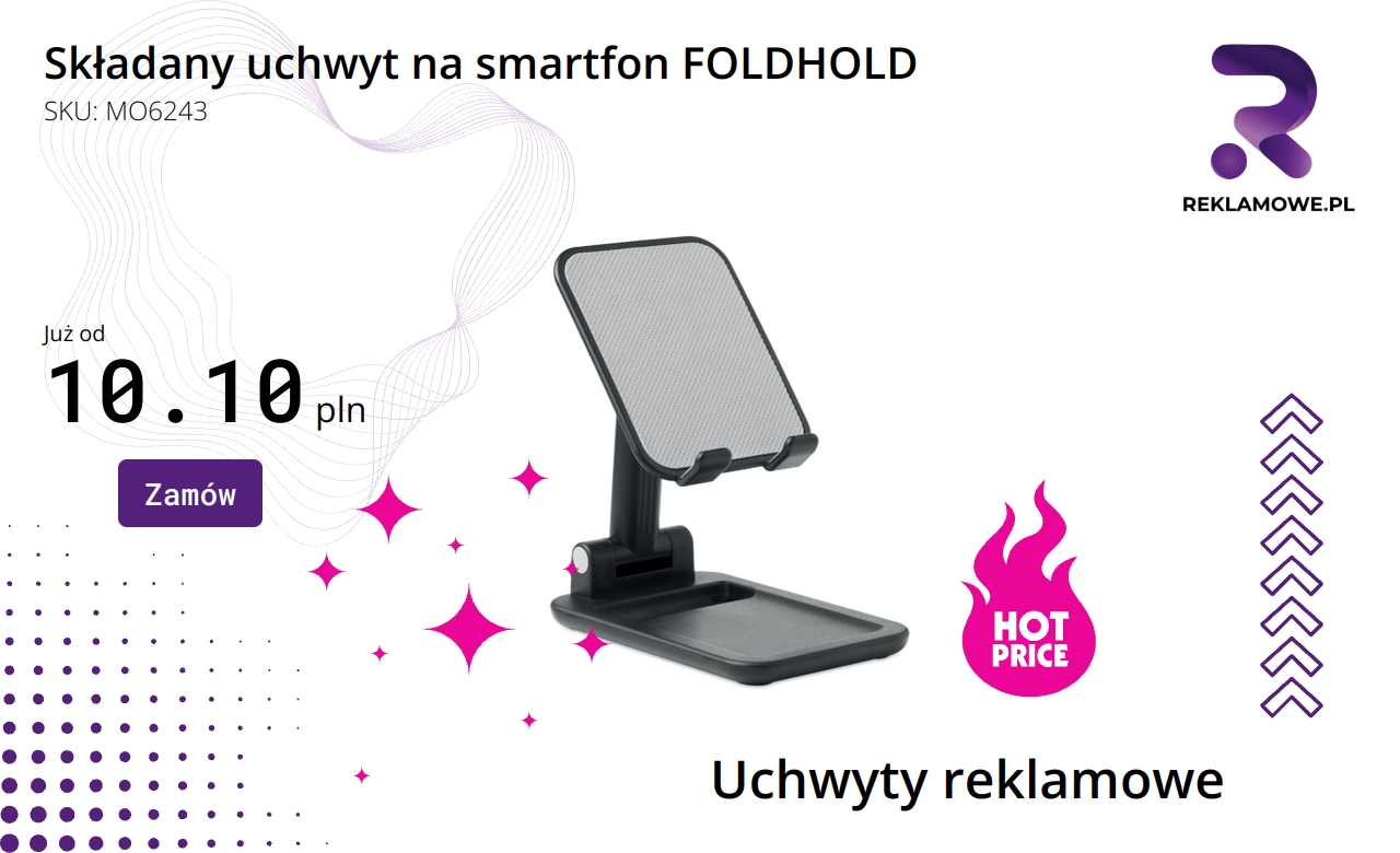 Składany uchwyt na smartfon FOLDHOLD