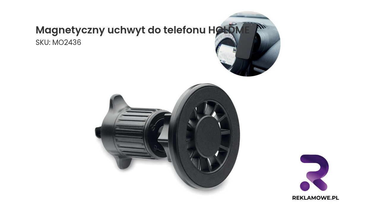 Magnetyczny uchwyt do telefonu HOLDME Magnetyczny uchwyt do telefonu HOLDME – praktyczny uchwyt na smartfon