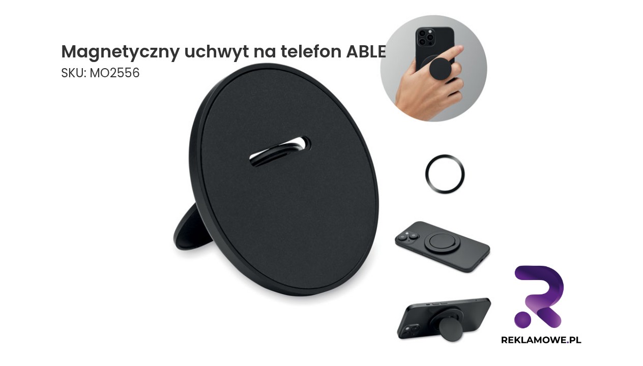 Magnetyczny uchwyt na telefon ABLE Magnetyczny uchwyt na telefon ABLE
