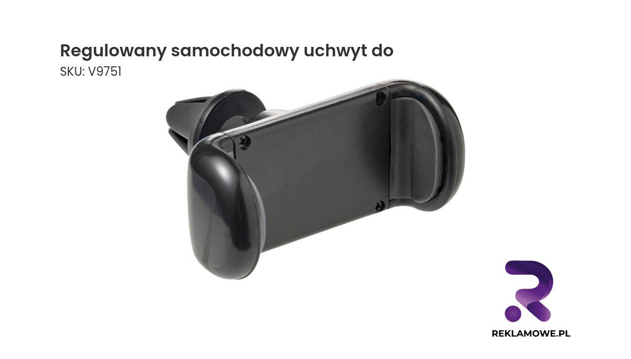 Regulowany uchwyt samochodowy do montażu urządzeń