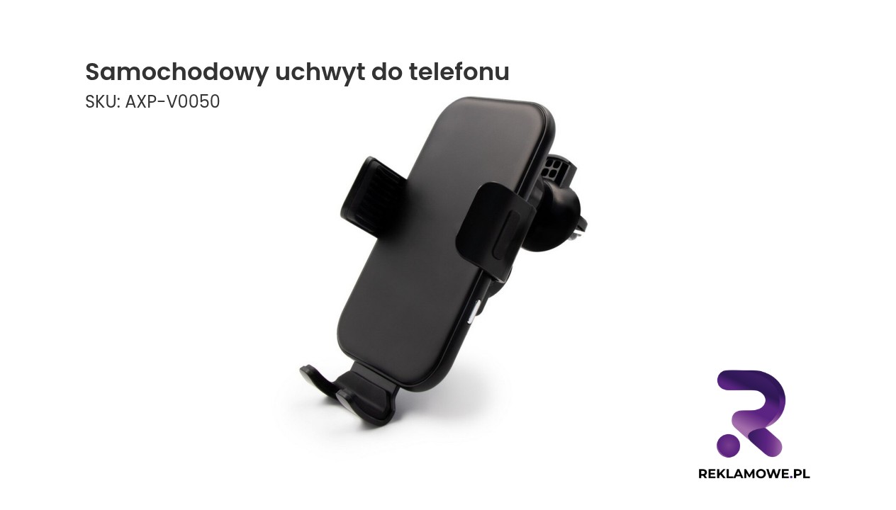 Samochodowy uchwyt do telefonu, ładowarka bezprzewodowa 15W | Skyler Samochodowy uchwyt do telefonu z ładowarką
