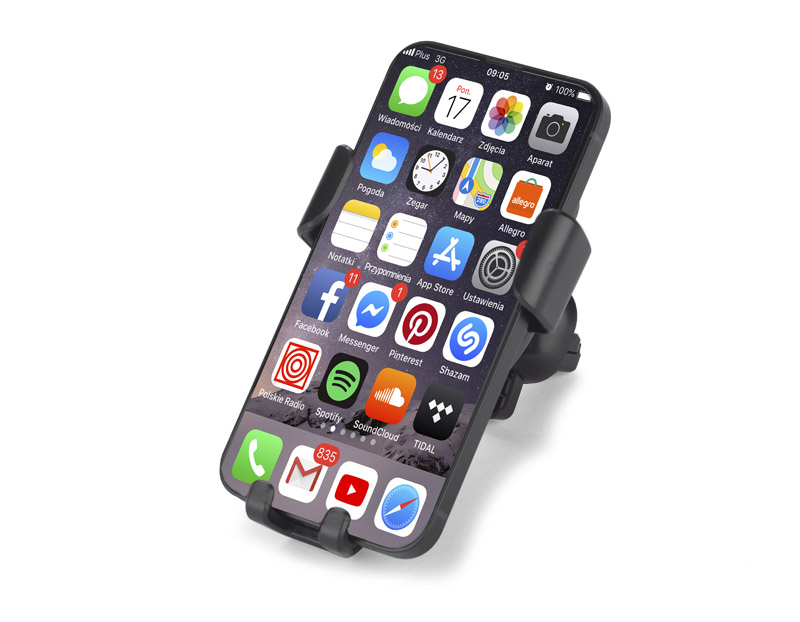 Uchwyt reklamowy uchwyt do telefonu z ładowarką indukcyjną gari 15w usb-c 09178-02_d Uchwyt do telefonu z ładowarką indukcyjną GARI 15W USB-C 09178-02_d