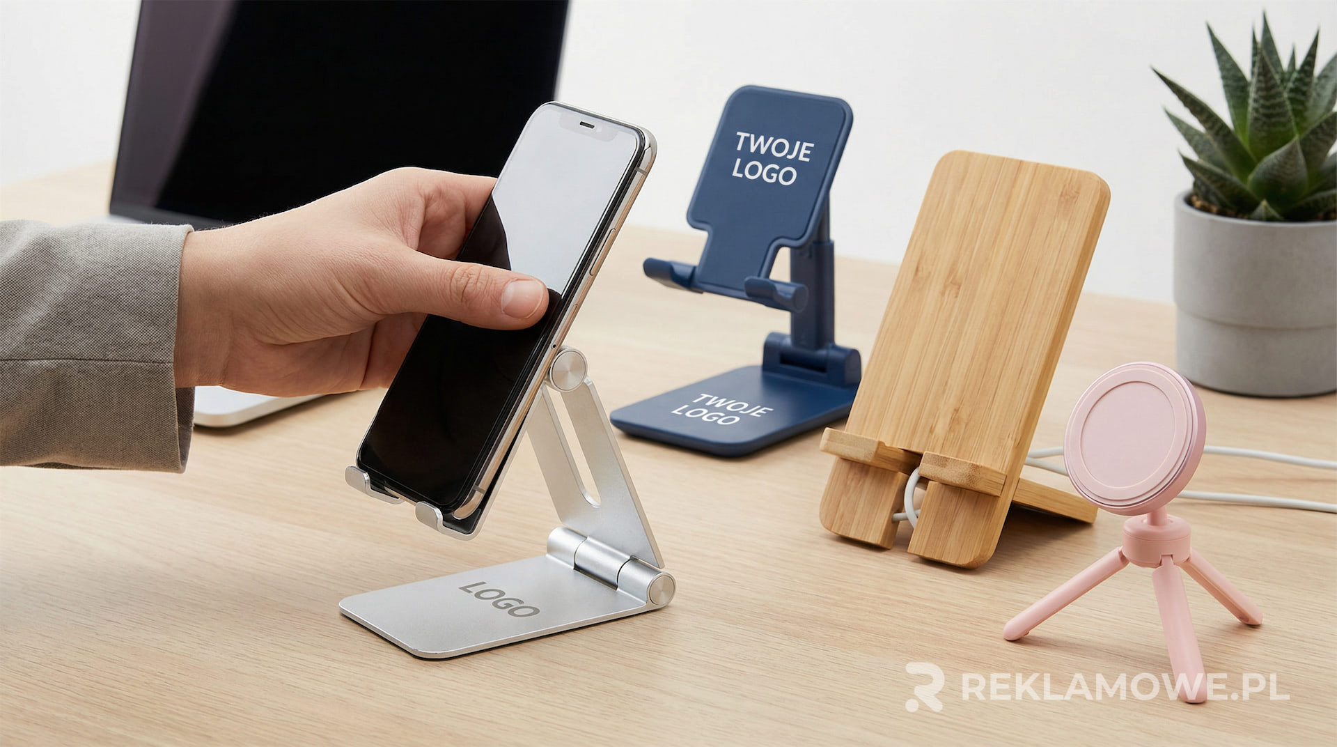 Uchwyty reklamowe pomagają w promocji marki