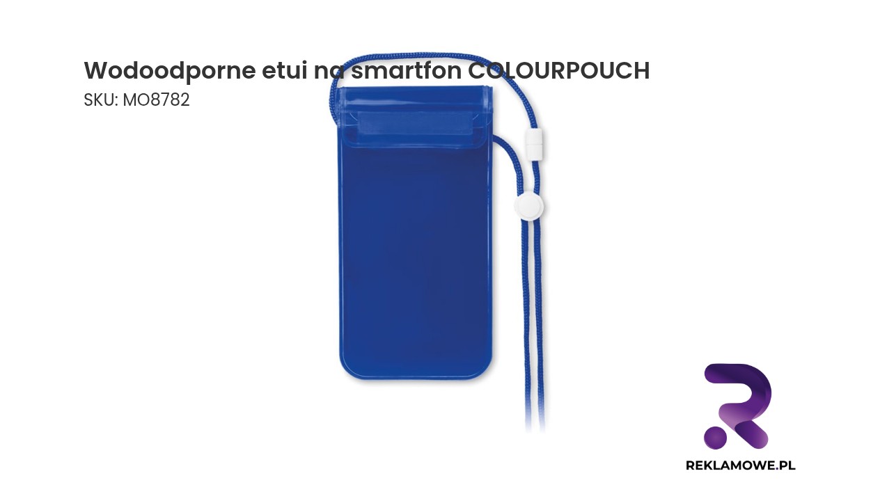 Wodoodporne etui na smartfon COLOURPOUCH w różnych kolorach