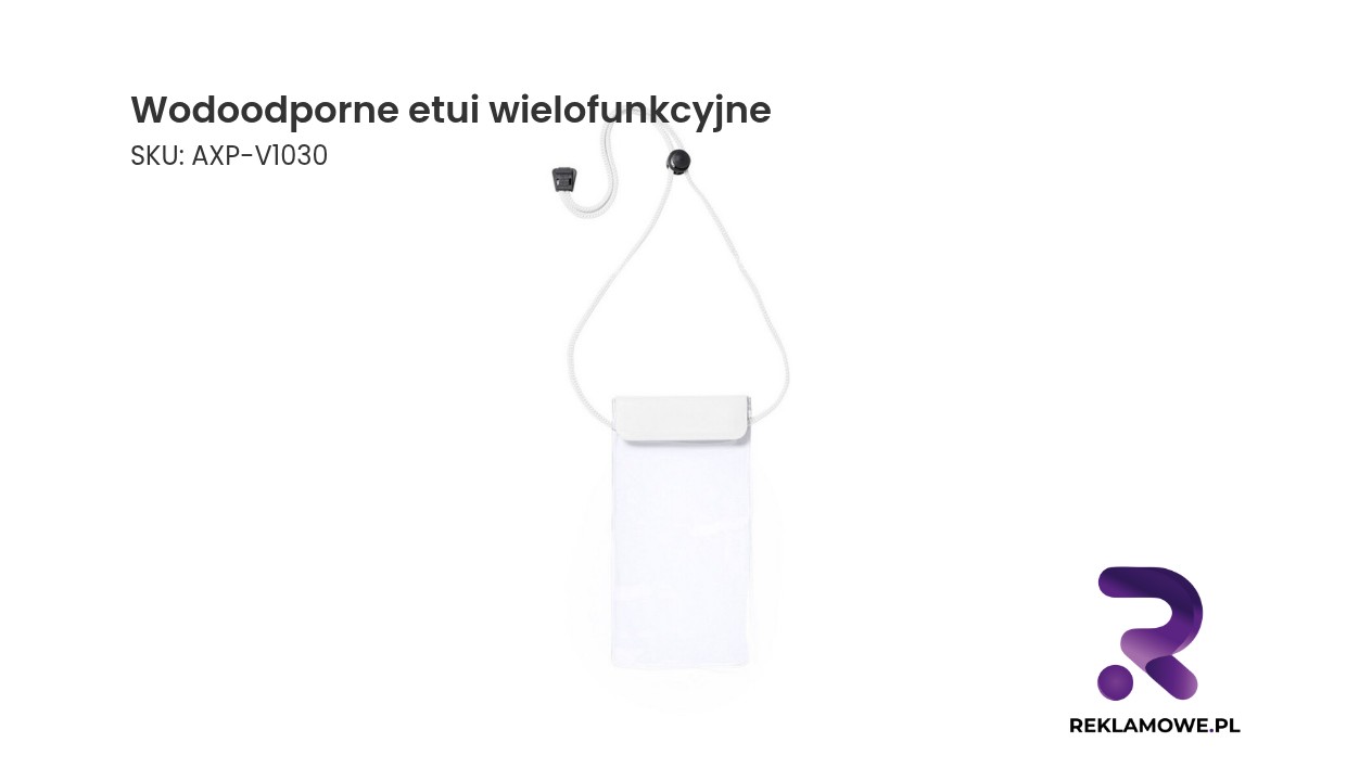 Wodoodporne etui wielofunkcyjne do bezpiecznego przechowywania akcesoriów