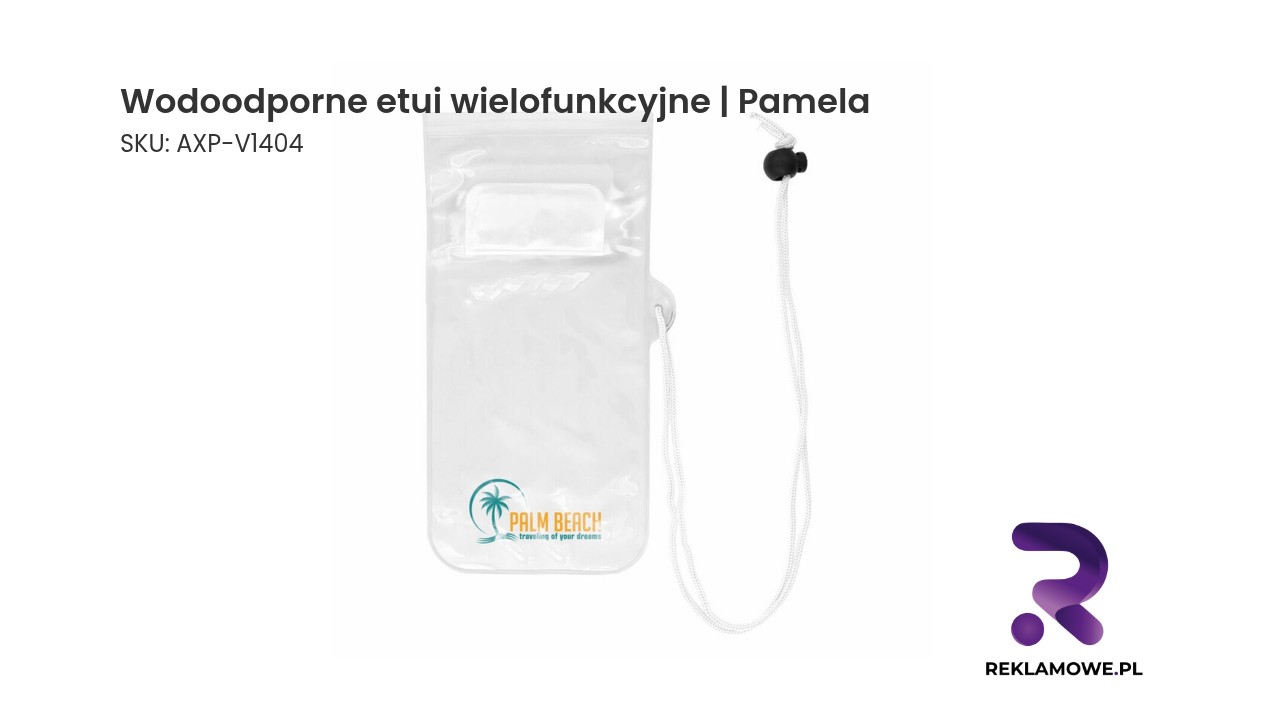 Wodoodporne etui wielofunkcyjne | Pamela Wodoodporne etui wielofunkcyjne Pamela – praktyczne etui na telefon i akcesoria